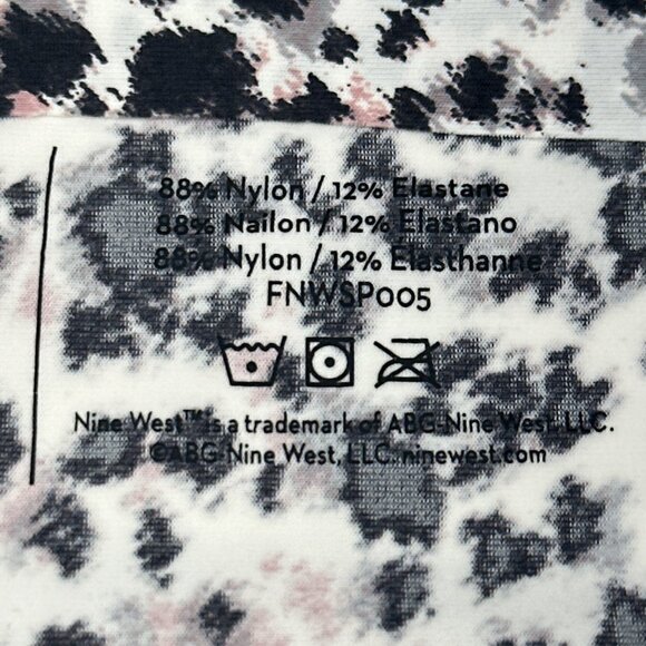 Nine West Women's Size Large Panty Brief Hi Cut Leopard Print New With Tags - Picture 6 of 9